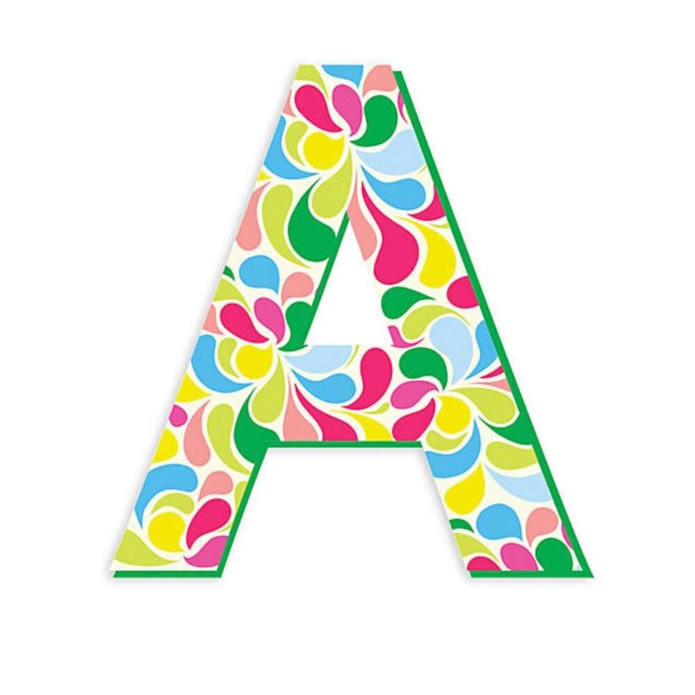 GreenBox Art Alpha Wall Art Extra Large Wall Decor Vinyl Sticker Poster A